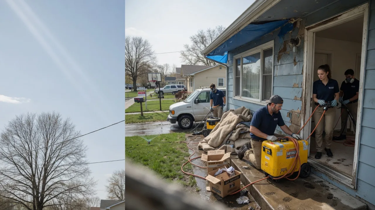 Basement Flood Cleanup in Chillicothe, IA near me